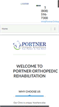 Mobile Screenshot of portnerorthopedic.com